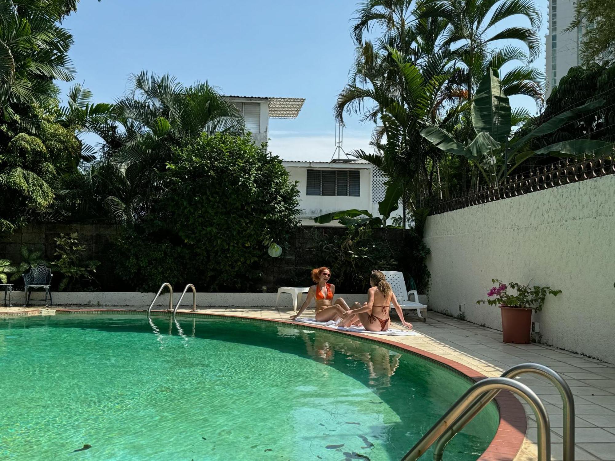 Duplexu Panama Homestay Exteriör bild